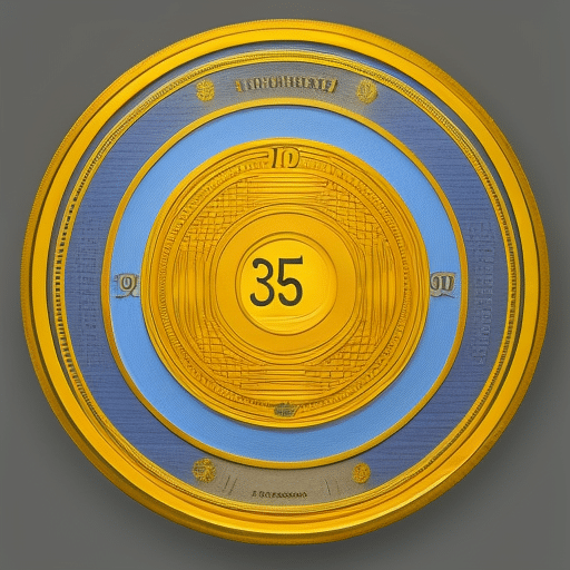 S of overlapping 3-dimensional circles in different shades of yellow, orange, and blue, representing the growth of Pi Coin adoption