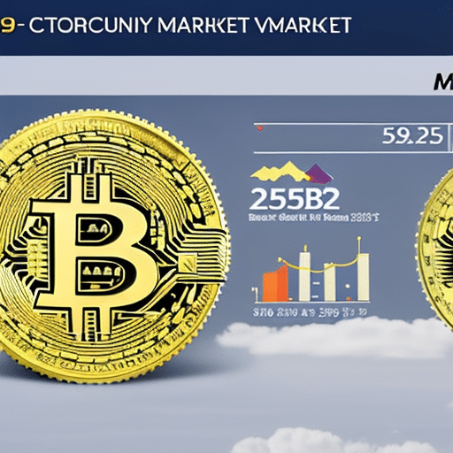 of the cryptocurrency market valuation, with a focus on the Pi currency, highlighting recent trends and market performance