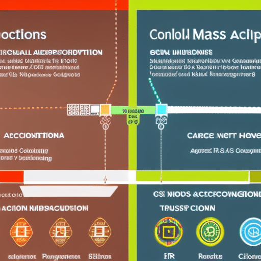 Ful flow diagram of the steps and challenges for Pi Coin mass adoption, from basic user onboarding to global acceptance